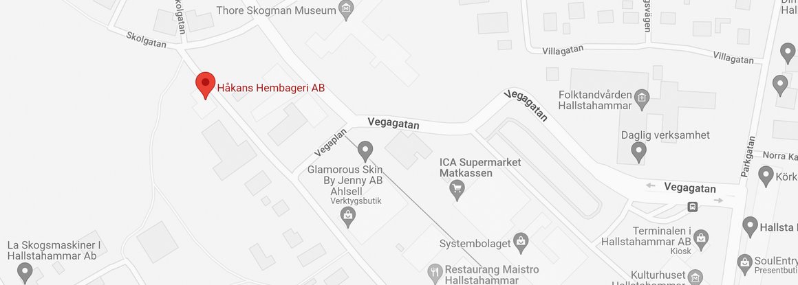 Håkans Hembageri adress